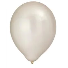 Ballon Latex Perlehvid 12" 8 stk