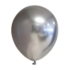 Ballon Latex Sølv 12" 6 stk