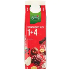 Blandet Rød Saft Rynkeby 1 L