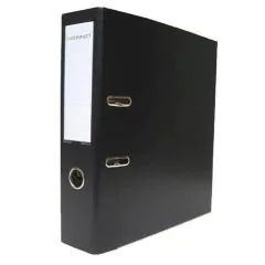 Brevordner A4 Sort 7 cm
