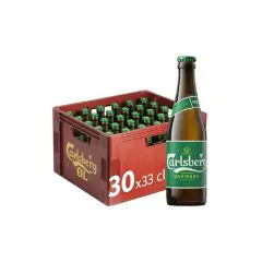 Carlsberg Pilsner 33 cl. 30 stk