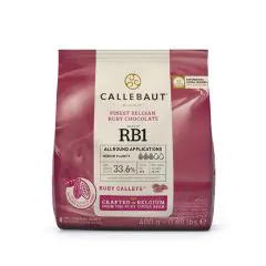 Callebaut Chokolade Ruby 400 g