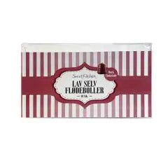 Flødebolle kit med mørk chokolade