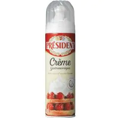 Flødeskum President 250g m/sukker