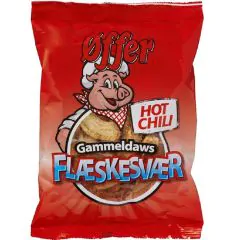 Flæskesvær Hot Chili Øffer 75 g