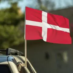 Flag til sideruder i bil 2 stk
