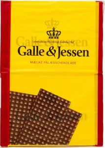 G&J Pålægschokolade Mælk 54 stk.