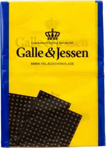 G&J Pålægschokolade Mørk 54 stk.