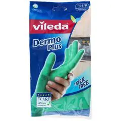 Handske Gummi Dermo+ M Vileda