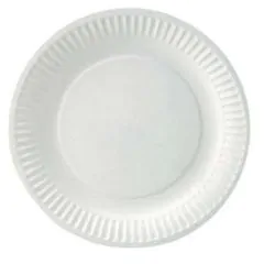 Paptallerken 18 cm 100 stk BIO