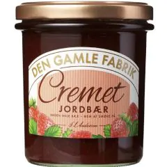 Jordbærmarmelade Cremet D.G.F 350 g
