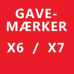 Julegavemærker Selvklæbende 45 stk