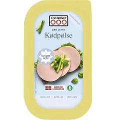 3-Stjernet Kødpølse 125 g