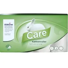 Køkkenrulle Silkline 8 x 4 rl.