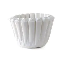 Kaffefilter Skål 250/90 hvid til Bonomat NOVO