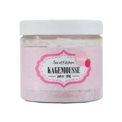 Kagemousse Hindbær 100 g Sweetkitchen