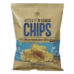 Kettle chips med havsalt