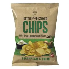 Kettle chips med sour & cream & onion