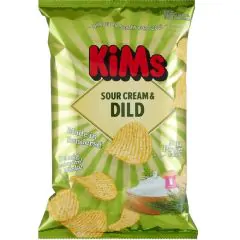 Kims Chips Sour Cream/Dild 170 g