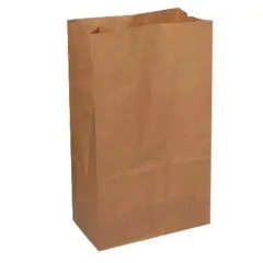 Klodsbundspose brun 250x150x430 mm 70 g 16 liter 200 stk