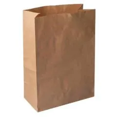 Klodsbundspose brun 320x170x450 mm 80 g 25 liter 200 stk