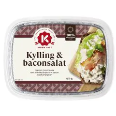 K-Salat Kyllingesalat Med Bacon