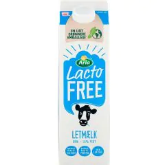 Letmælk Laktosefri 1 L. Arla
