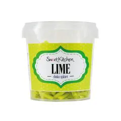 Lime Chokolade spåner 35 g Sweetkitchen