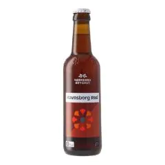 Nørrebro Ravnsborg rød 5,5% Øko 33 cl.