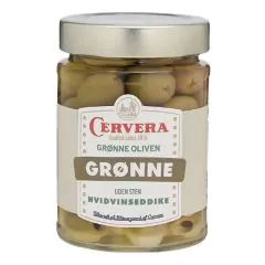 Oliven Grøn uden Sten 270 g Cevera