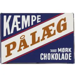 Pålægschokolade Mørk Toms 90 g