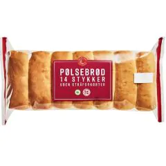 Pølsebrød Kohberg 14 stk
