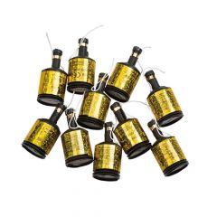 Party Poppers Guld 8 stk