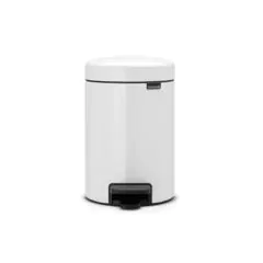 Pedalspand hvid 3 liter