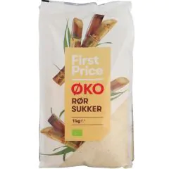Rørsukker Økologisk First Price 1Kg