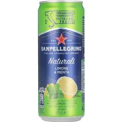 San Pellegrino Limone e Menta 24x33 cl