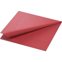 Serviet Frokost Bordeaux 125 stk