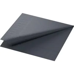 Serviet Frokost Sort 125 stk