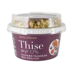 Skyr Skovbær/Tranebær 160g
