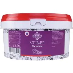 Solbærmarmelade Skælskør 2,6 kg