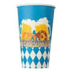 Stor papkrus til oktoberfest 6 stk