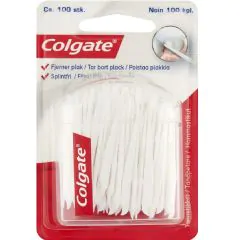 Tandstikkere Colgate 100 stk Plast