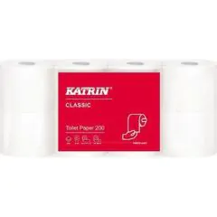 Toiletpapir 2 lag hvid 8 8 rl. Katrin