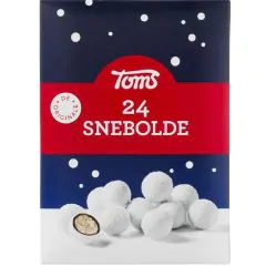Toms Snebolde 24 stk