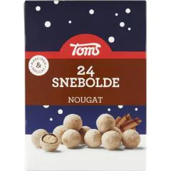 Toms Snebolde Nougat 24 stk