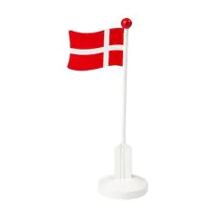Træflag Danmark 24 cm